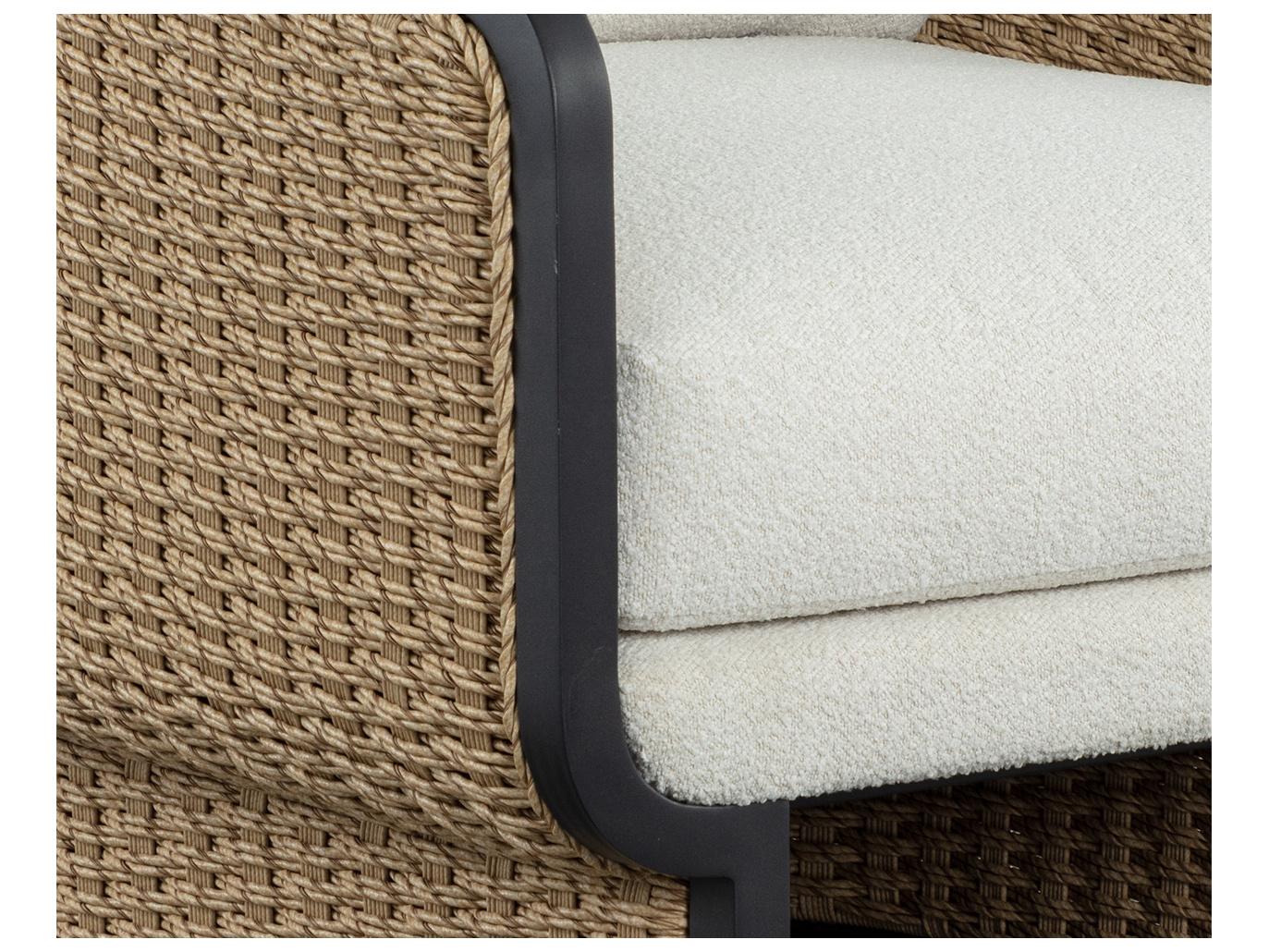 Sunpan Outdoor Olbia Wicker Cushion Lounge Chair