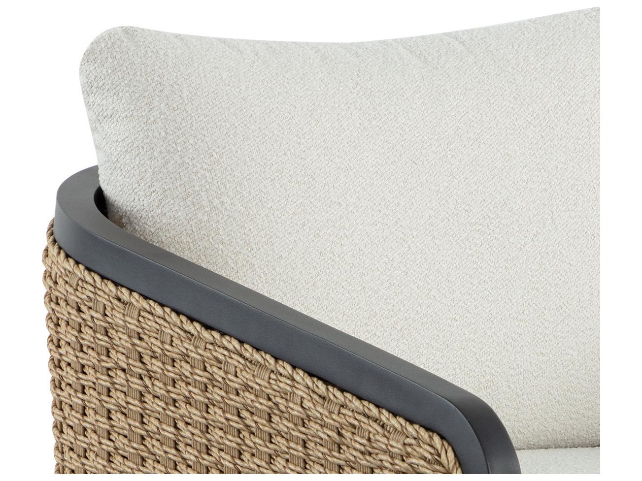 Sunpan Outdoor Olbia Wicker Cushion Lounge Chair