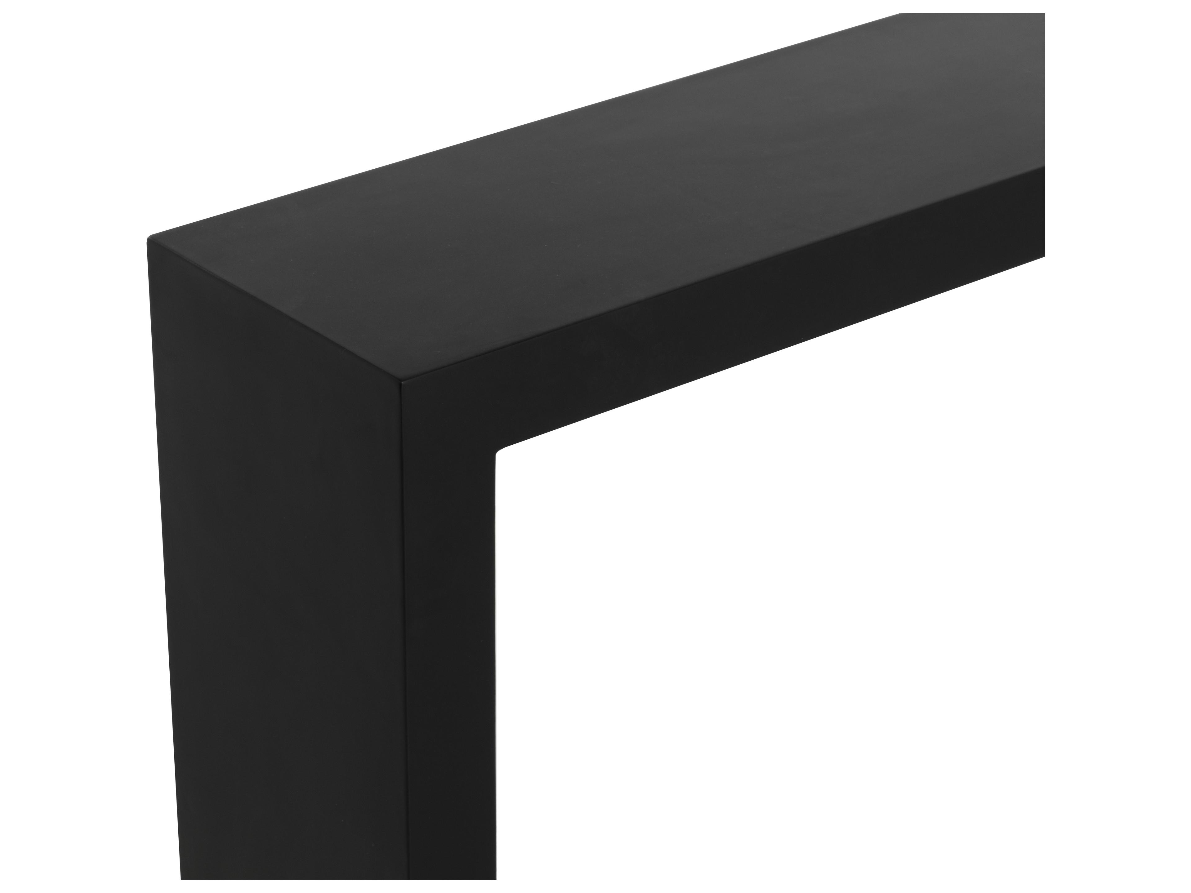 Sunpan Outdoor Axle Concrete Rectangular Console Table