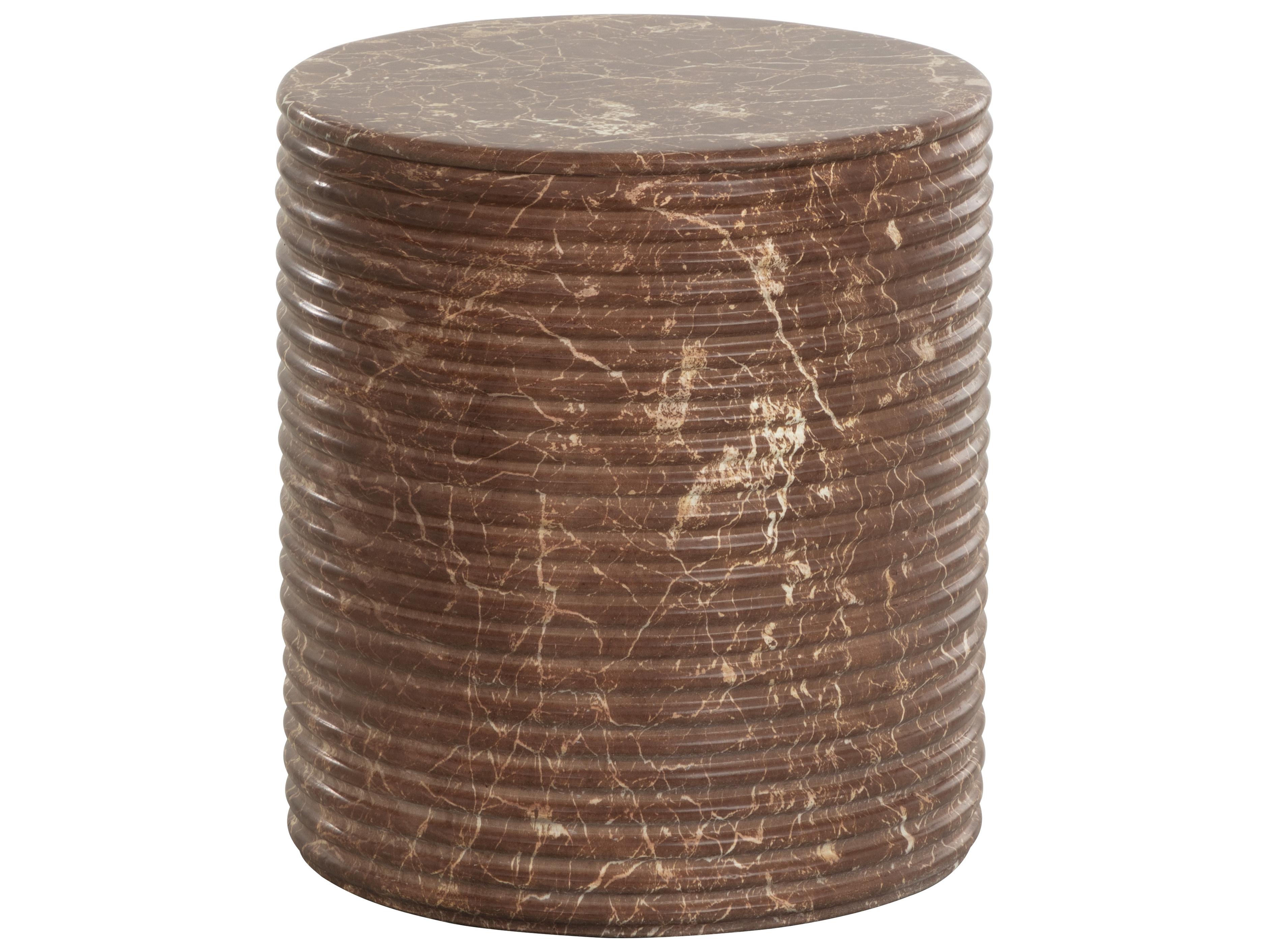 Sunpan Outdoor Riva Concrete Ottoman