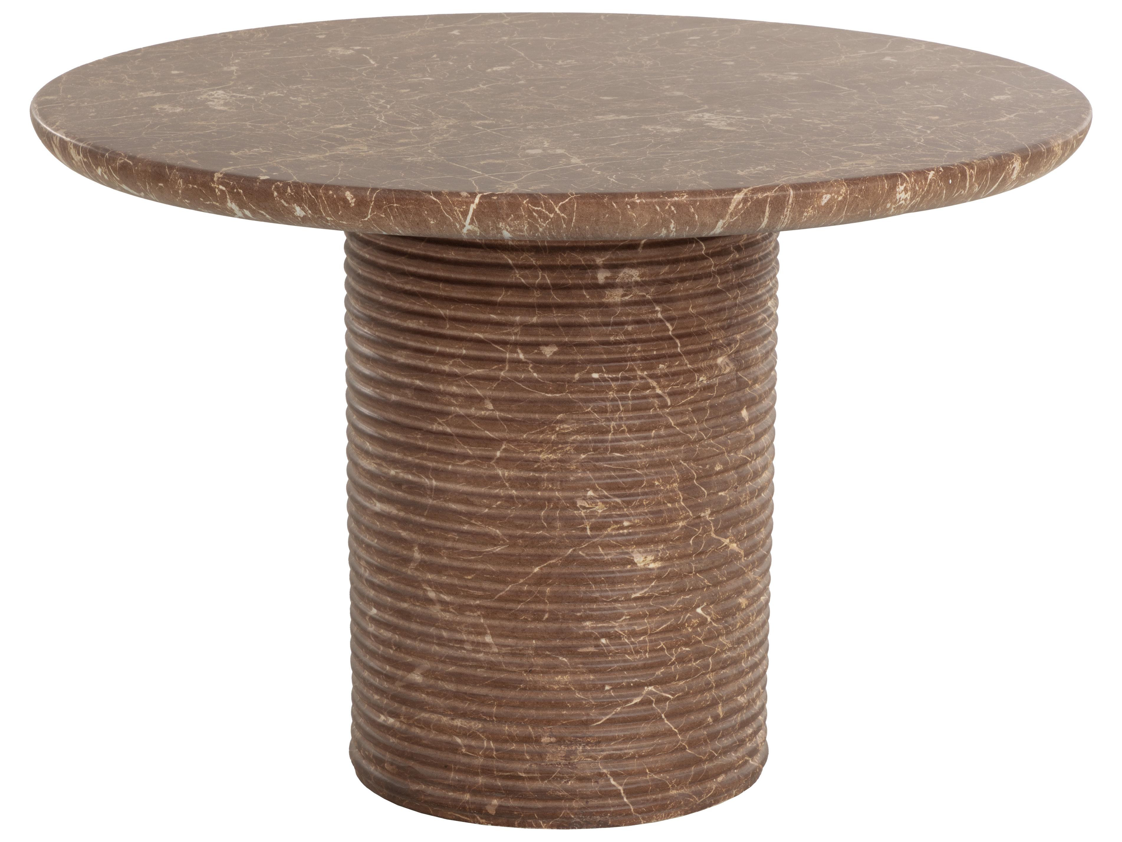 Sunpan Outdoor Riva Concrete Round Dining Table