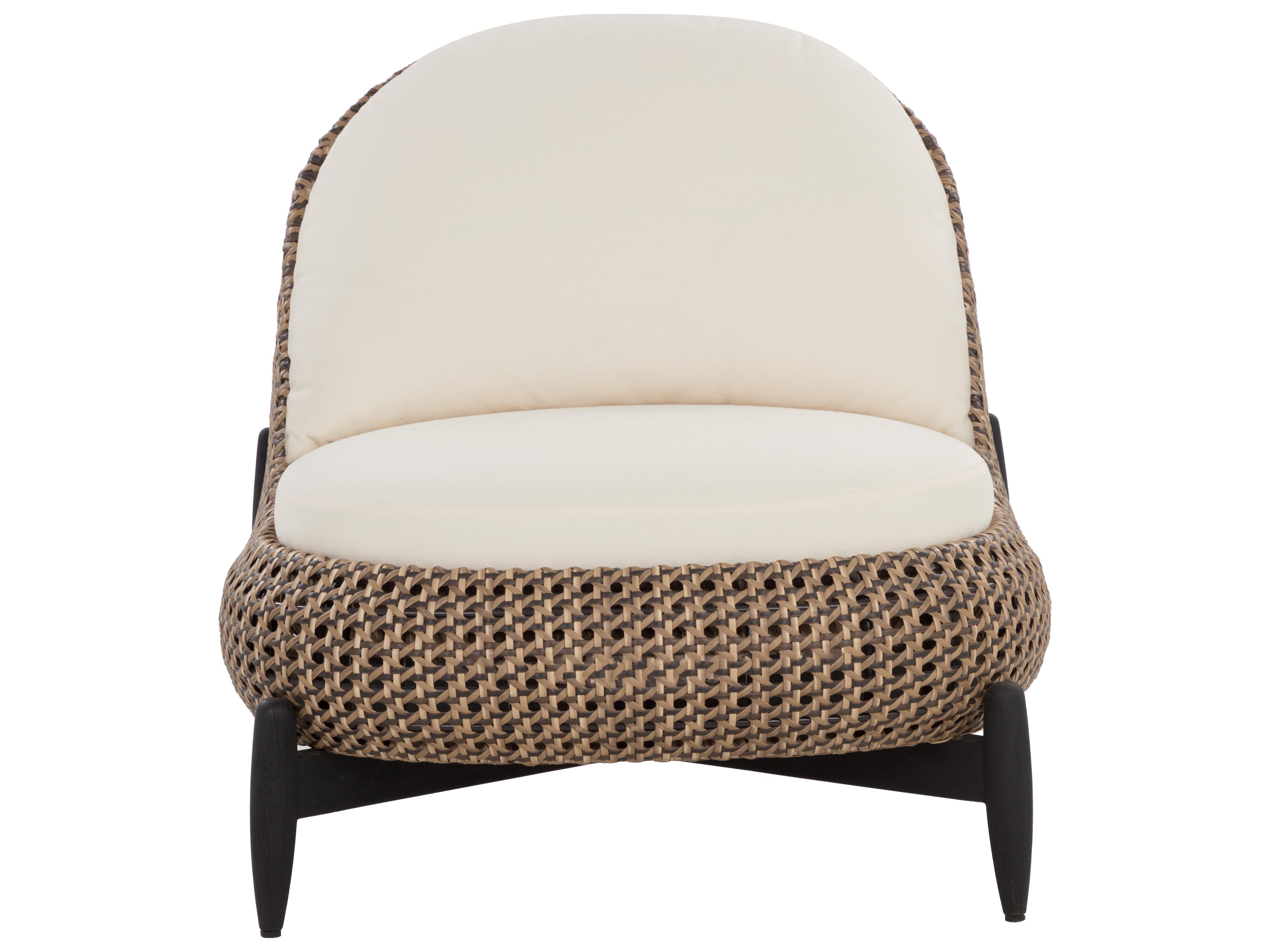Sunpan Outdoor Carilo Lounge Chair in Stinson Cream