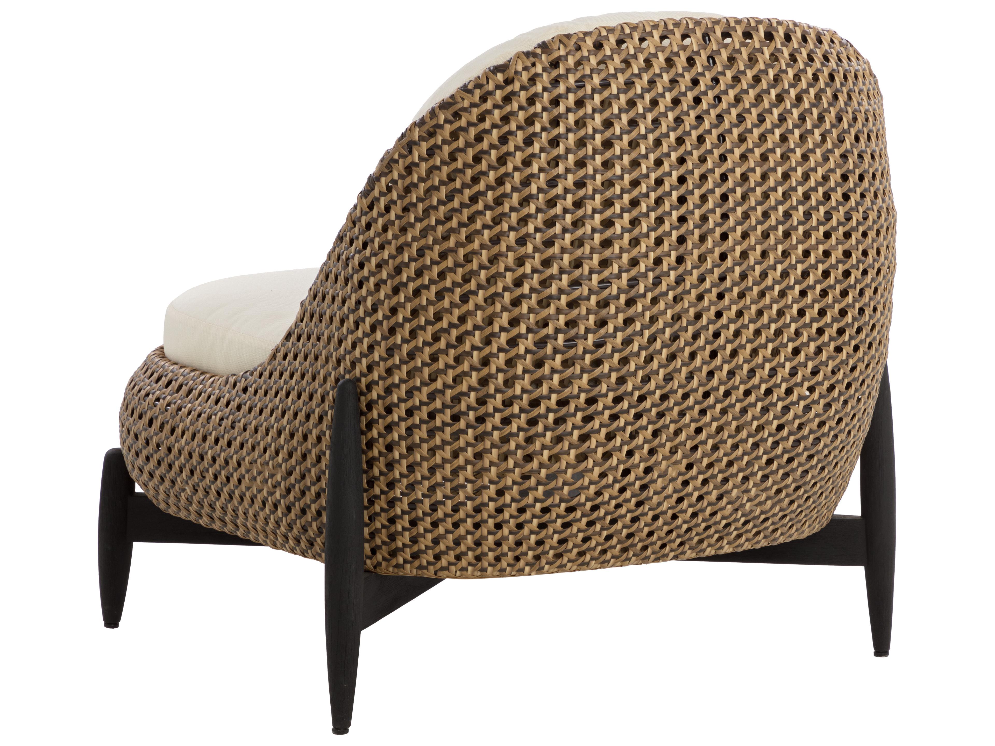 Sunpan Outdoor Carilo Lounge Chair in Stinson Cream