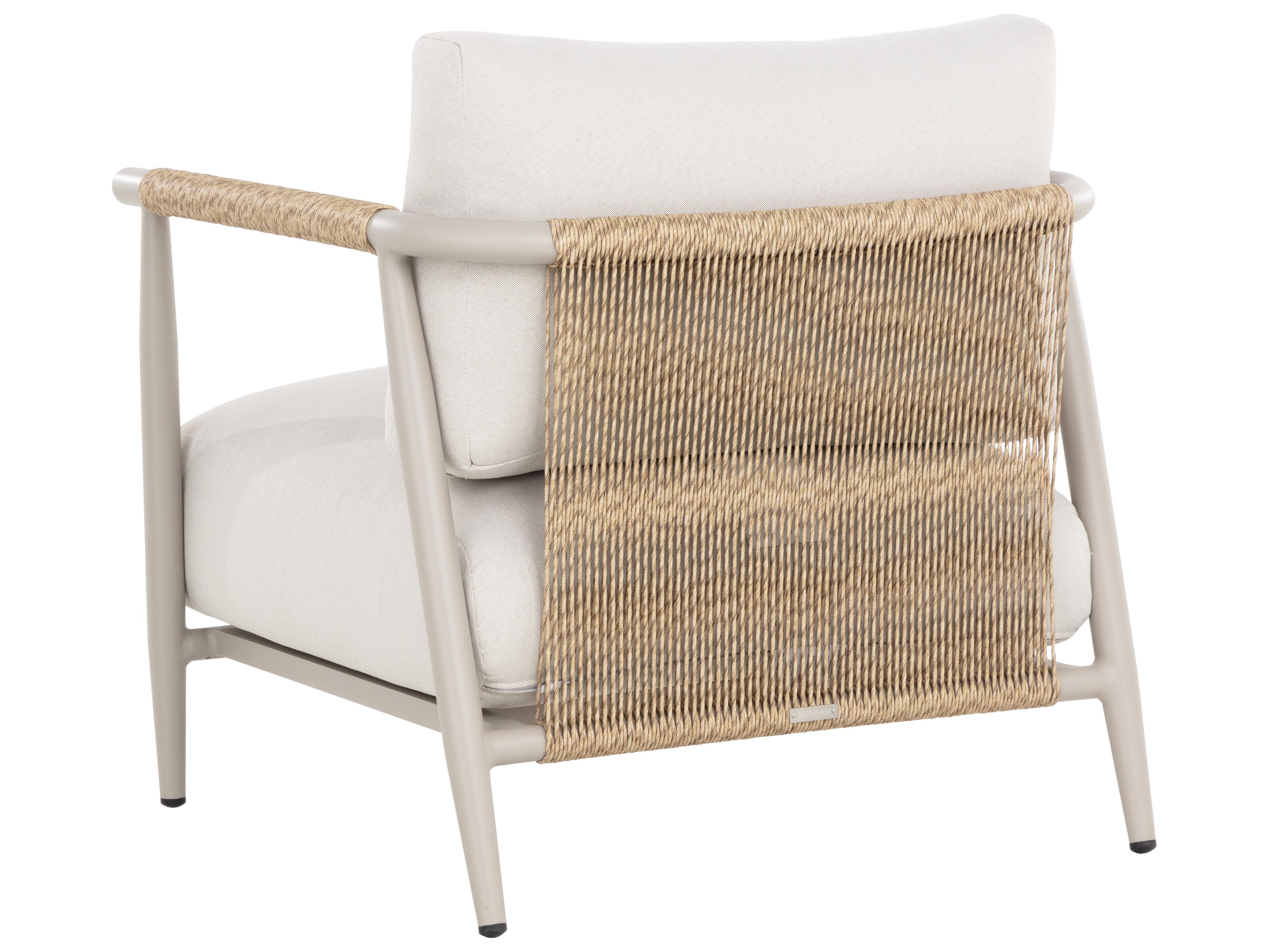 Sunpan Outdoor Muros Aluminum Cushion Lounge Chair