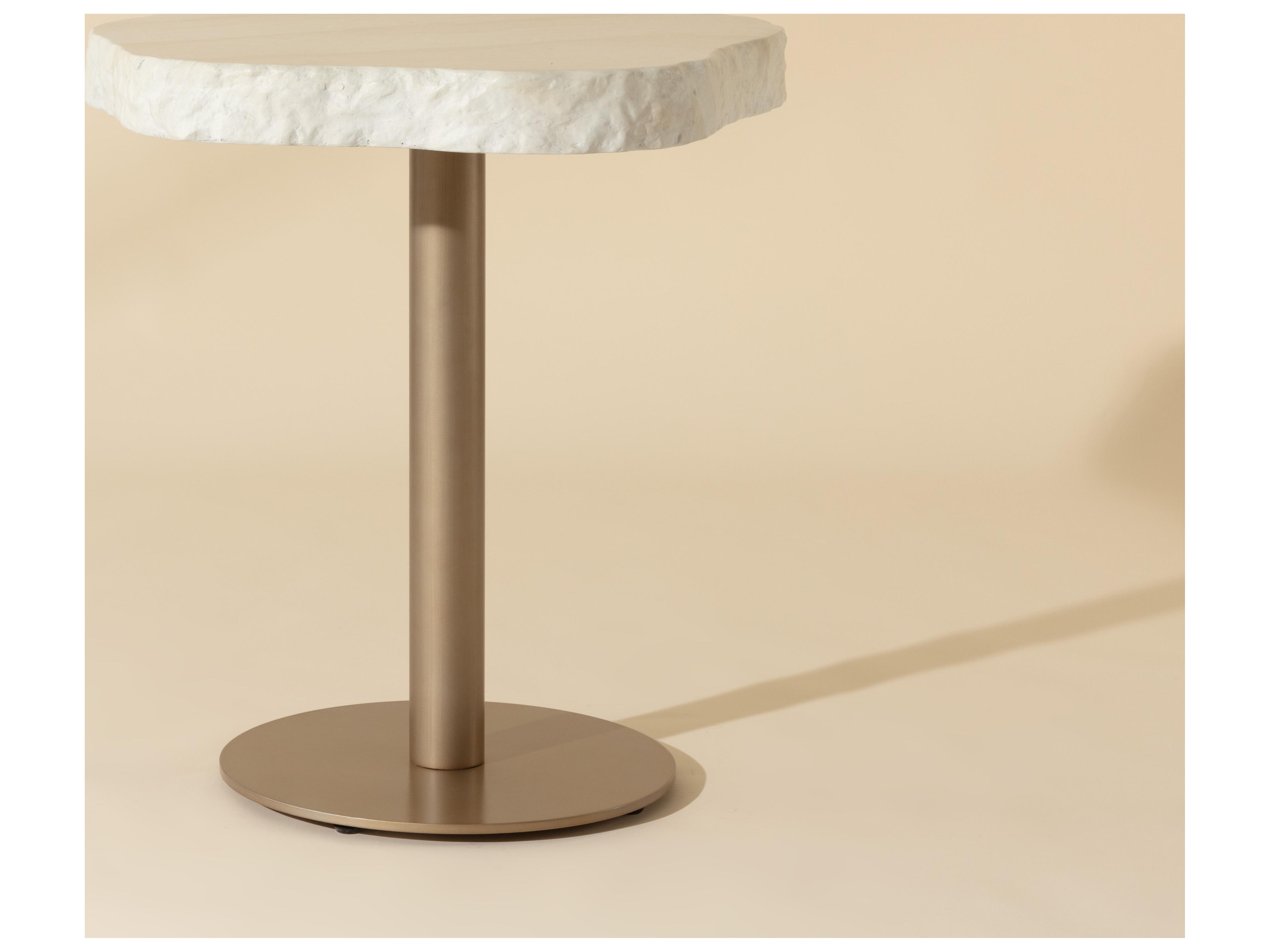 Sunpan Outdoor Delmont Bistro Table in 28"