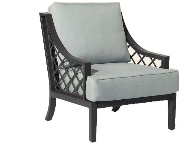 South Sea Rattan Nantucket Aluminum Outdoor Patio Lounge Chair