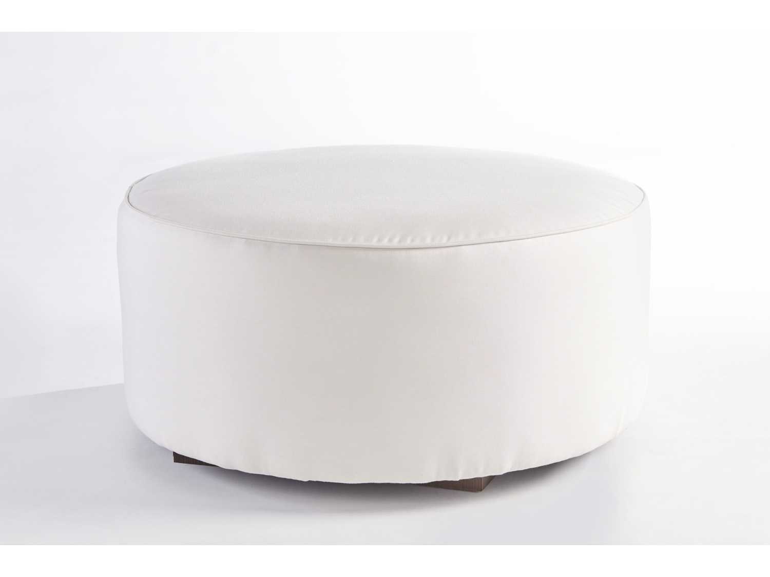 South Sea Rattan Round Coffee Outdoor Patio Ottoman