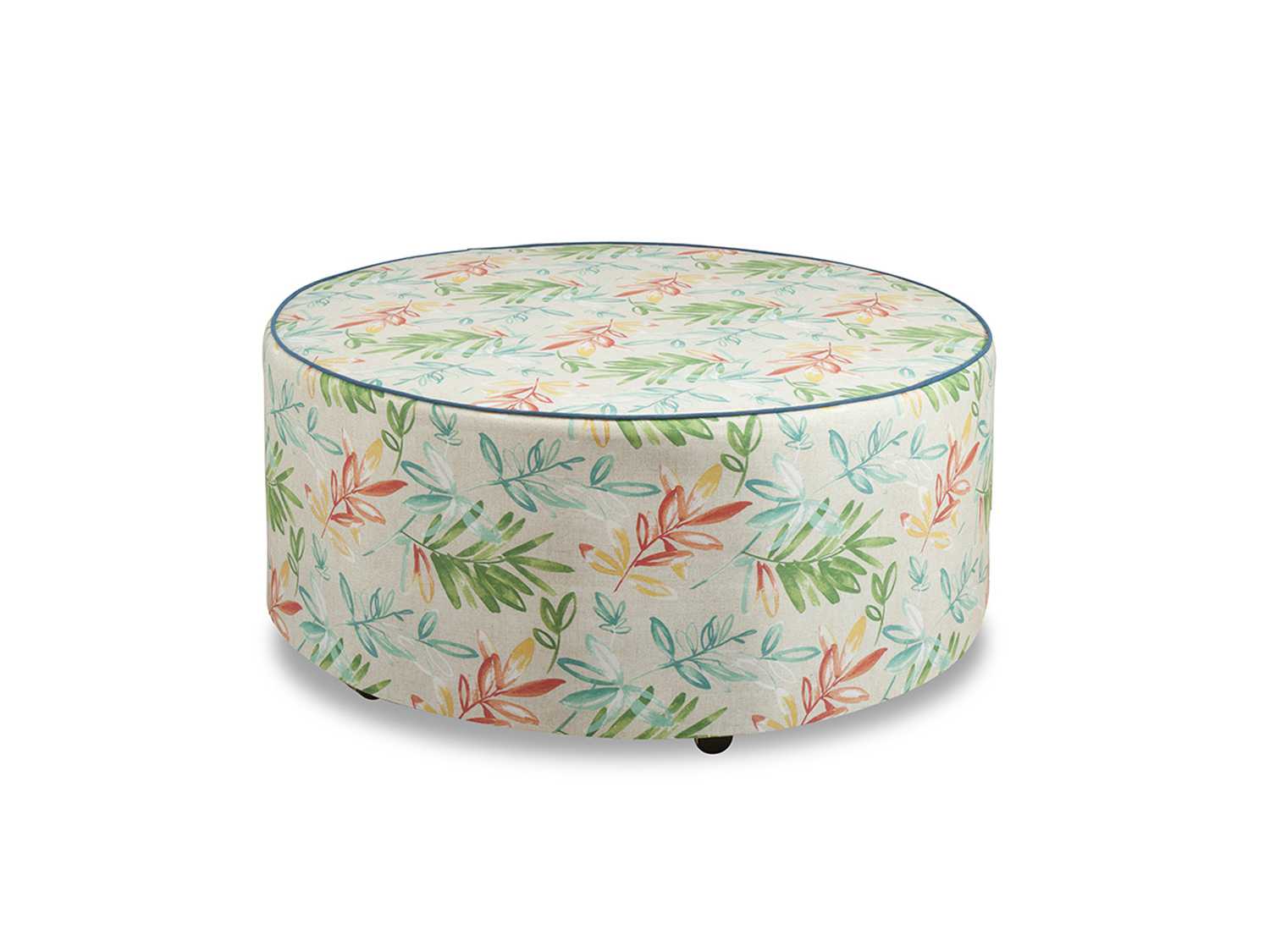 South Sea Rattan Round Coffee Outdoor Patio Ottoman