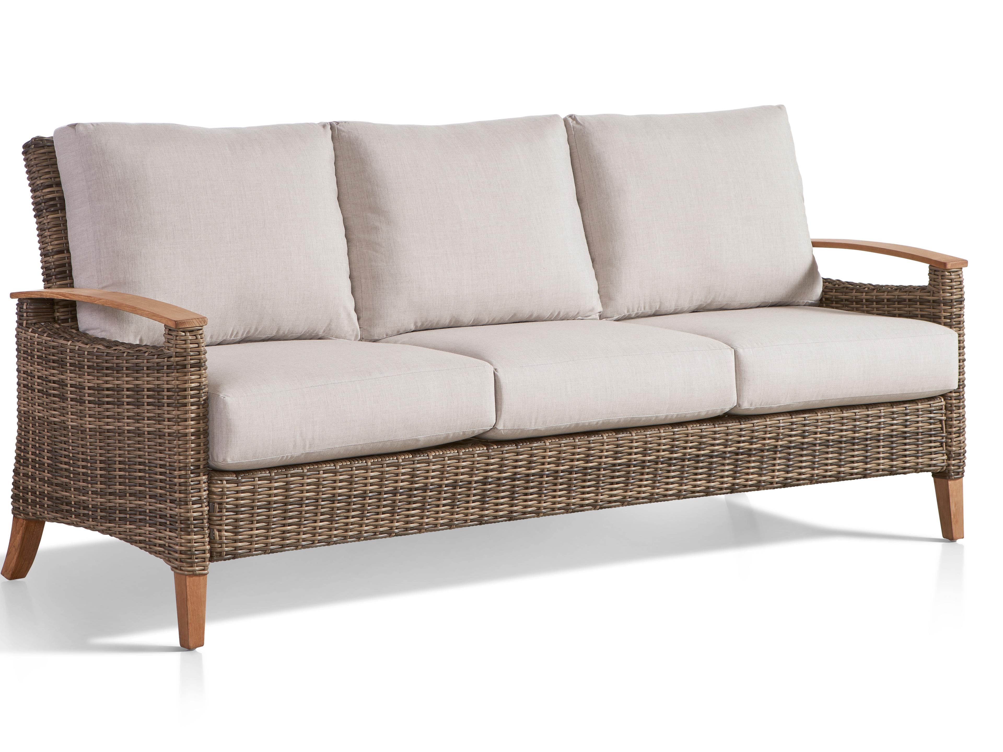 South Sea Rattan Payton Wicker Boulder Outdoor Sofa
