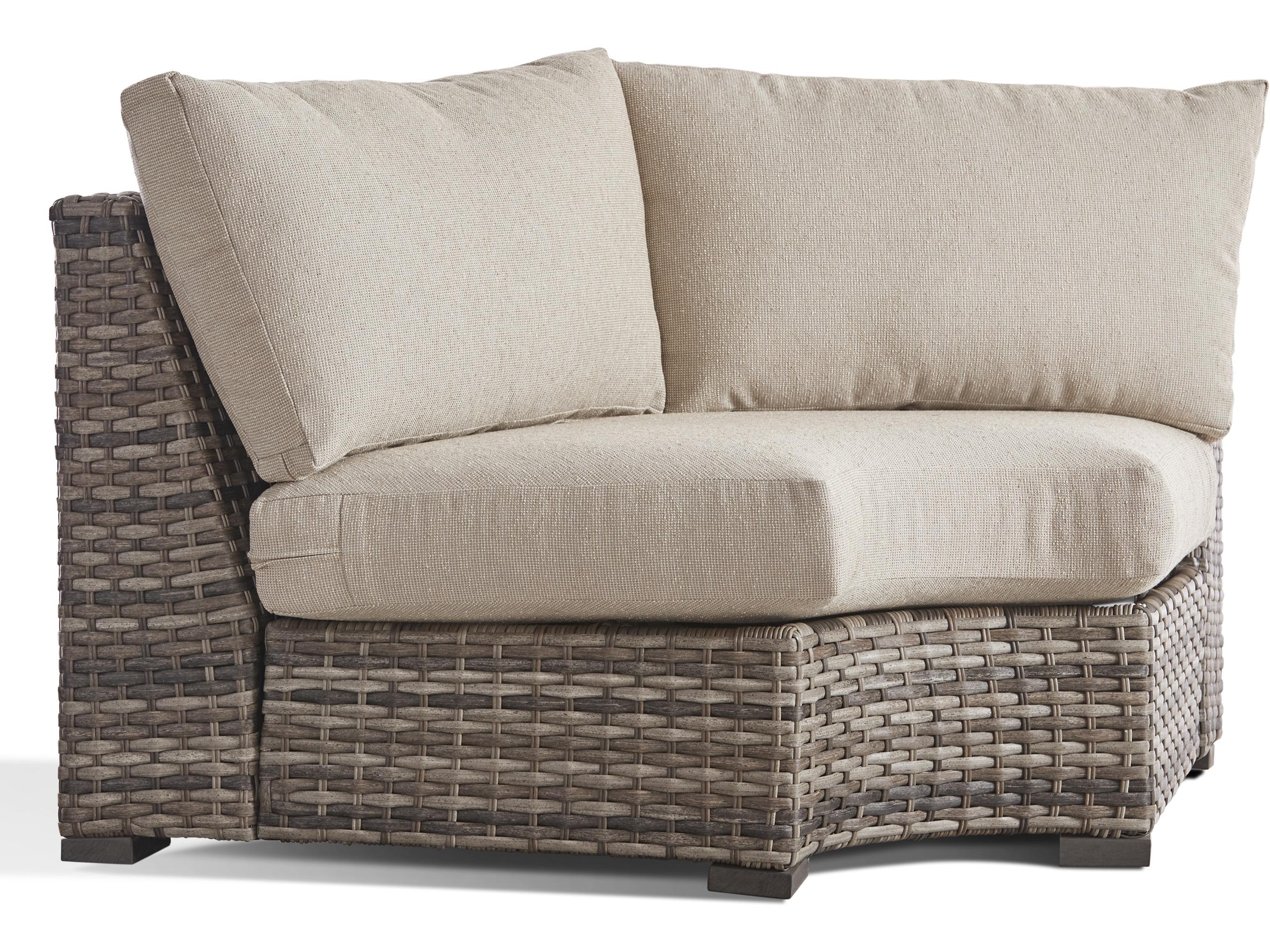 South Sea Rattan New Java Quick Ship Wicker Cushion Lounge Chair