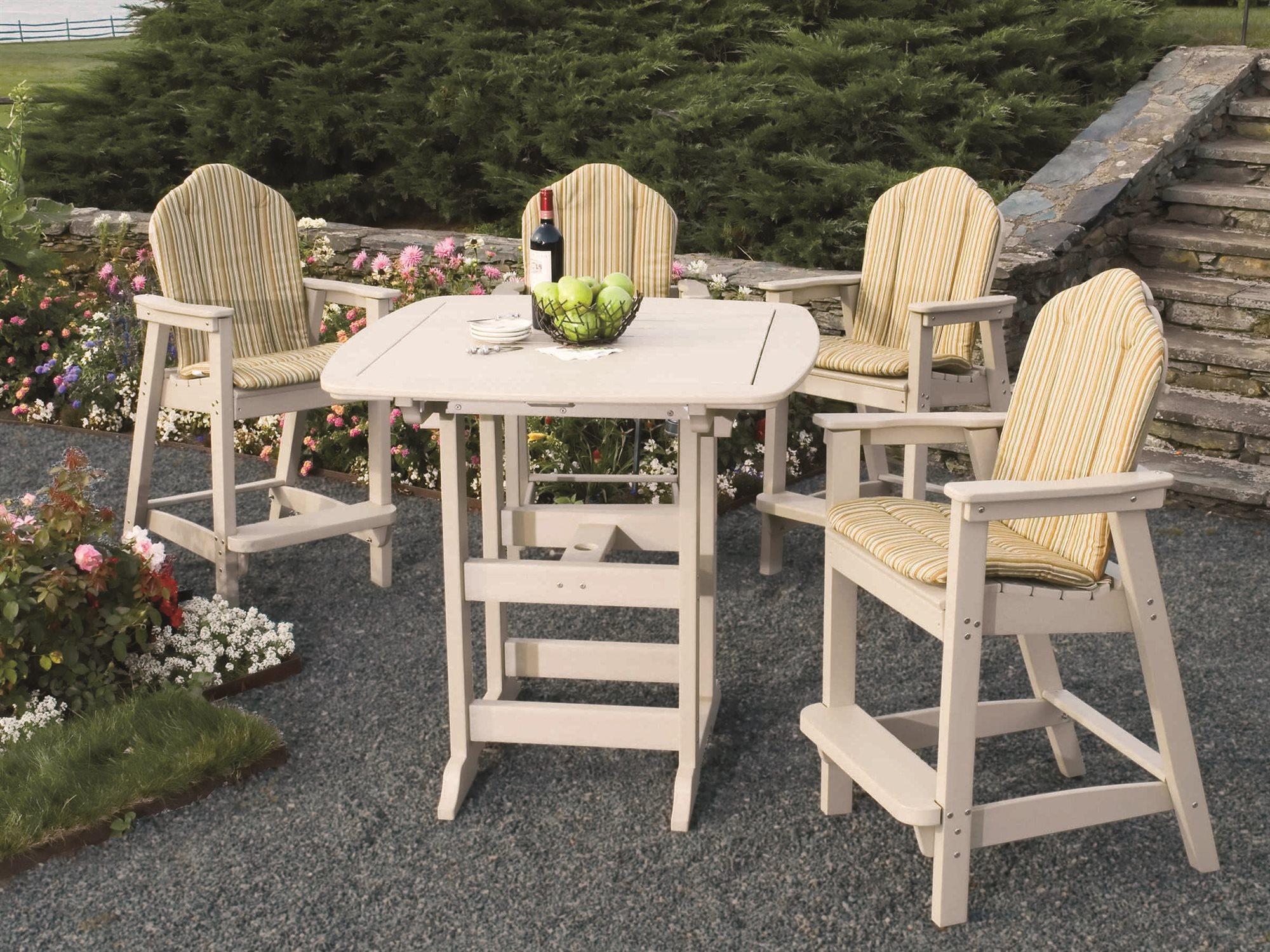 Seaside Casual Portsmouth Recycled Plastic Bar Set