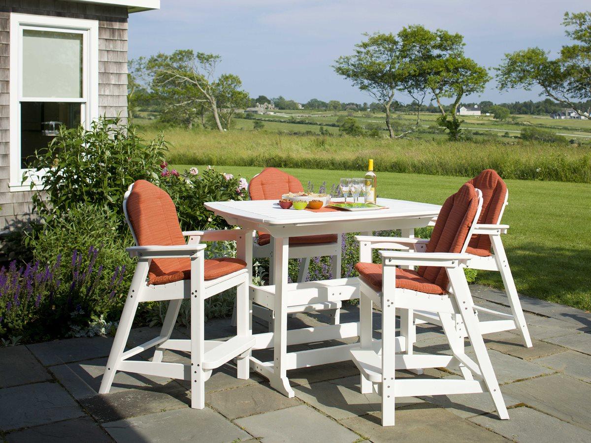 Seaside Casual Portsmouth Recycled Plastic Bar Set