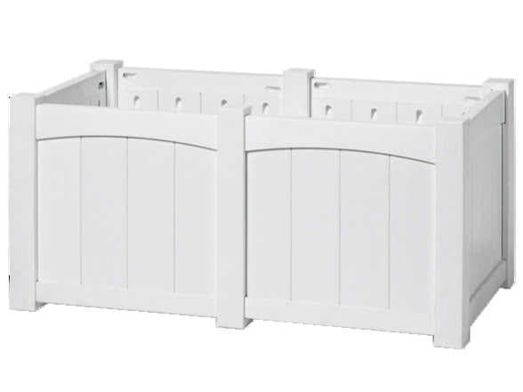 Seaside Casual Wickford Accessory Group Recycled Plastic Extension Planter