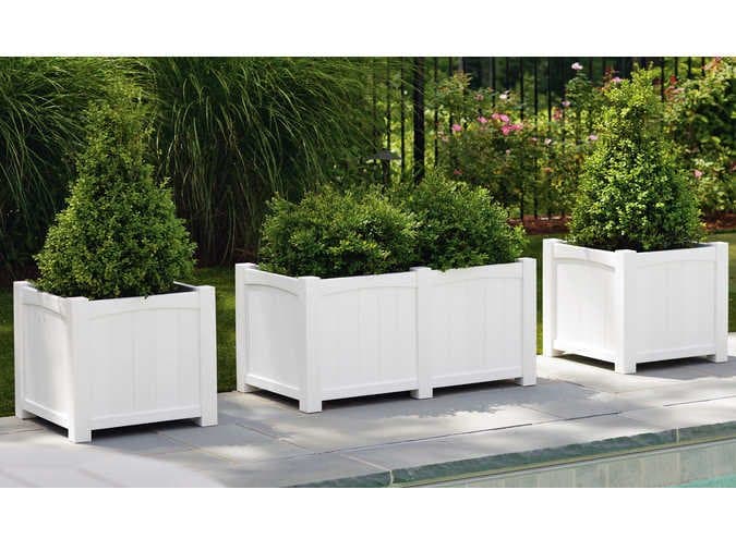 Seaside Casual Wickford Accessory Group Recycled Plastic Estate Planter