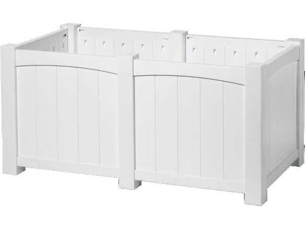 Seaside Casual Wickford Accessory Group Recycled Plastic Estate Planter Extension