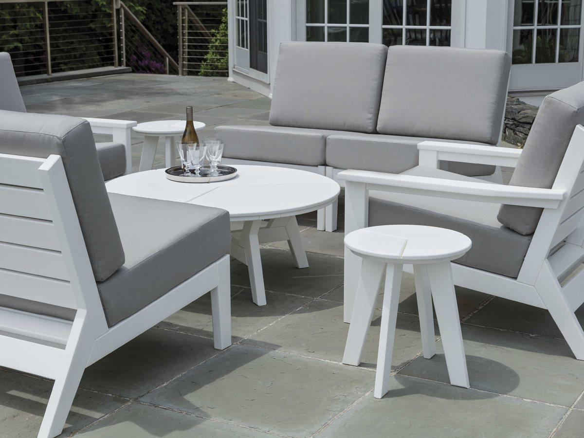 Seaside Casual Dex Recycled Plastic Cushion Outdoor Lounge Set