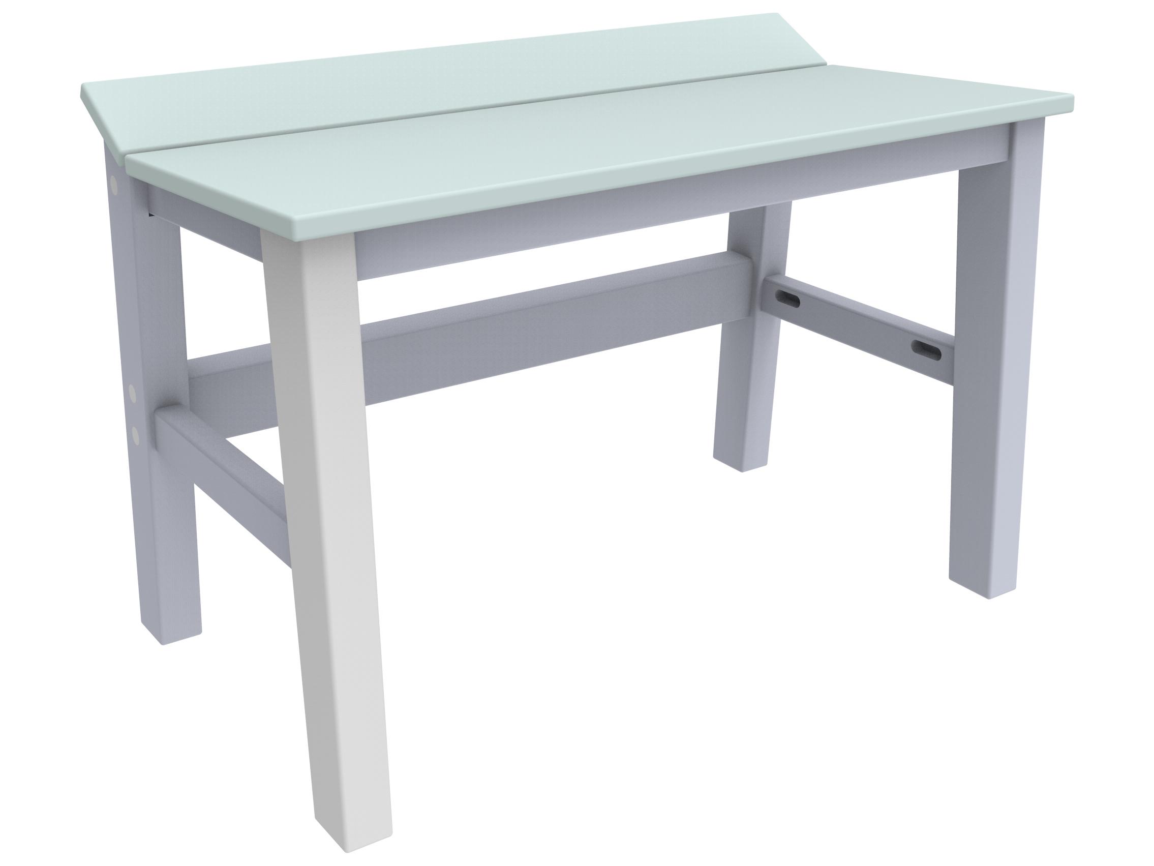 Seaside Casual Sym Recycled Plastic Dining Outdoor Patio Bench