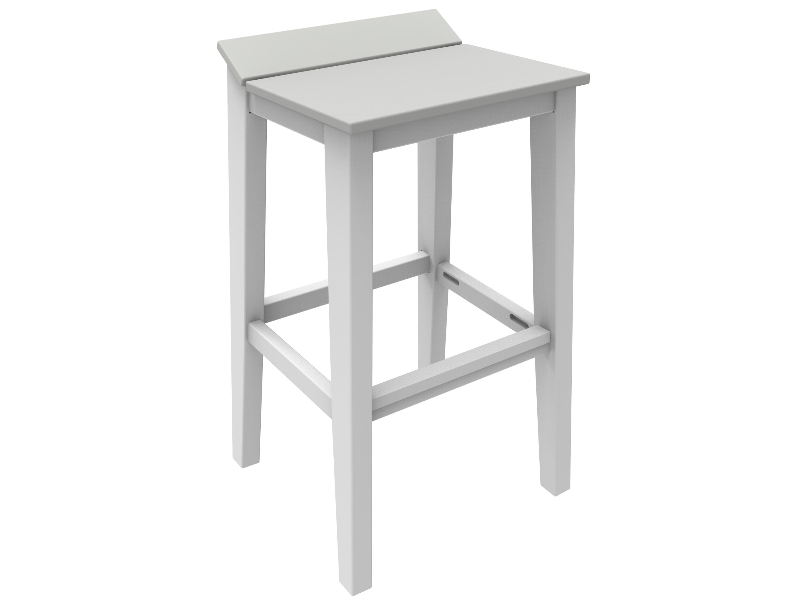 Seaside Casual Sym Recycled Plastic Patio Bar Stool