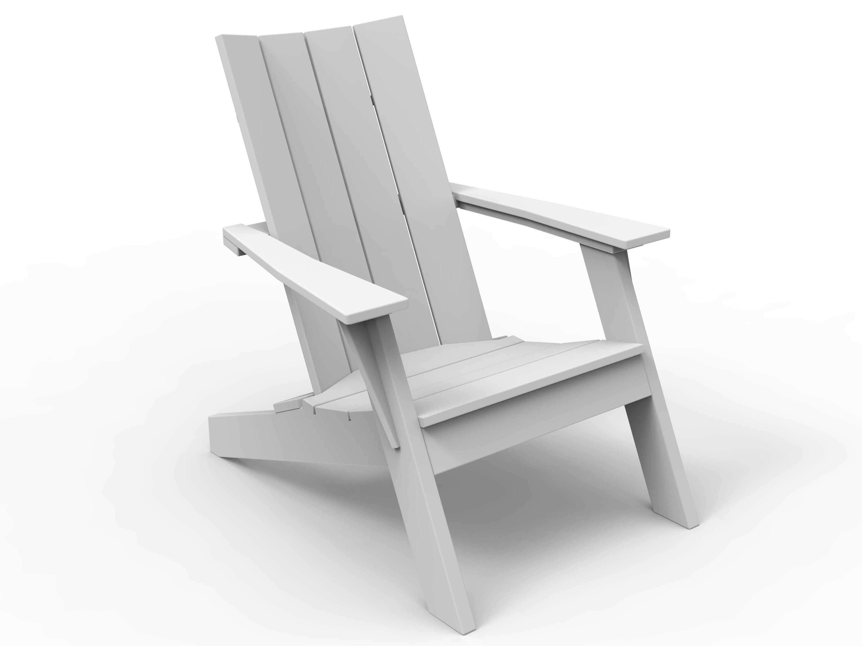 Seaside Casual Mad Recycled Plastic Outdoor Adirondack Chair