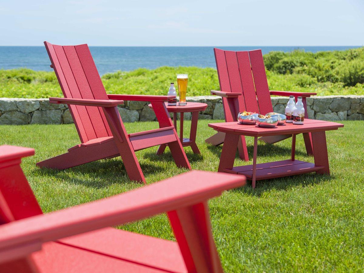 Seaside Casual Mad Recycled Plastic Outdoor Lounge Set