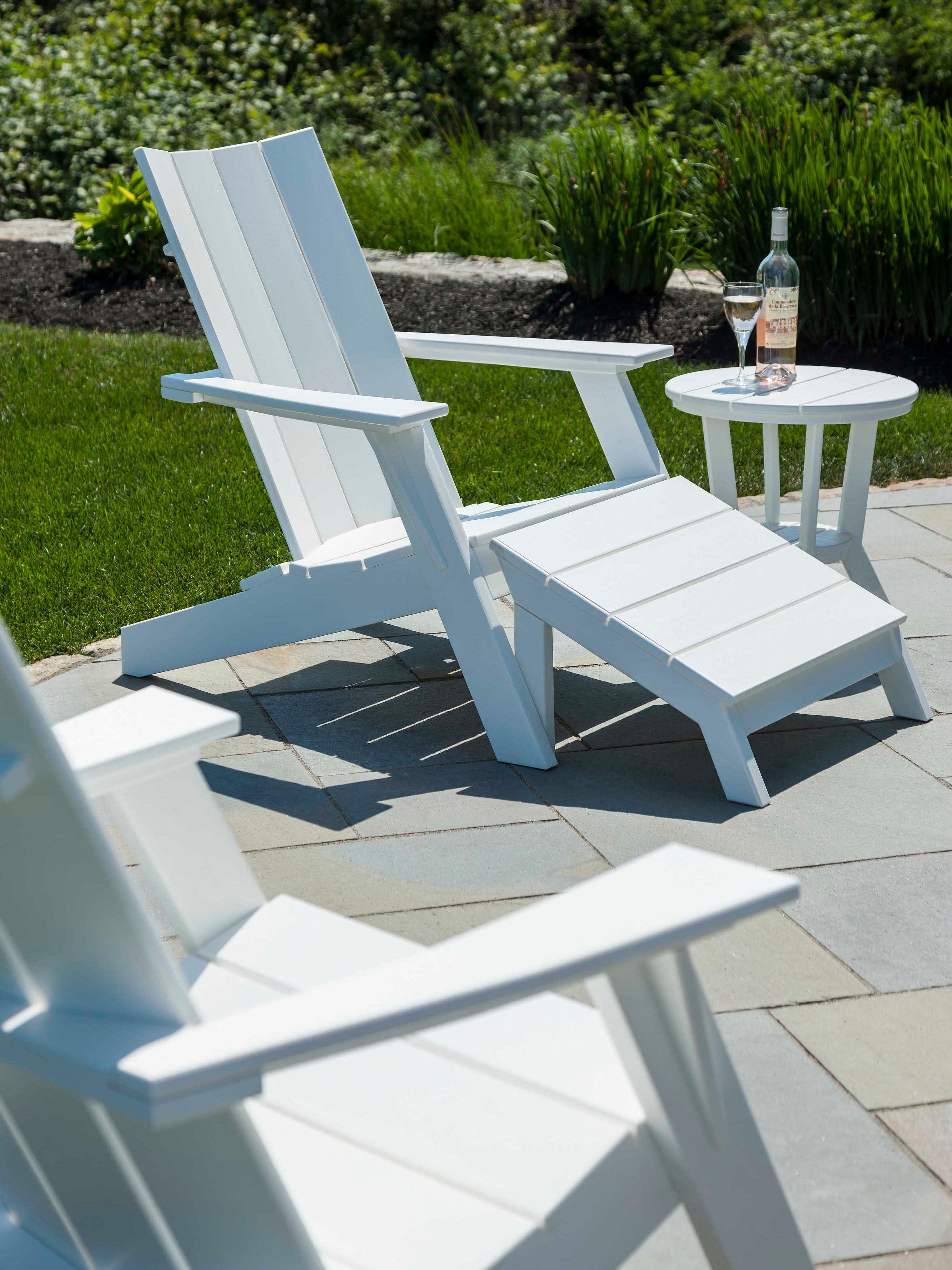 Seaside Casual Mad Recycled Plastic Foot Stool