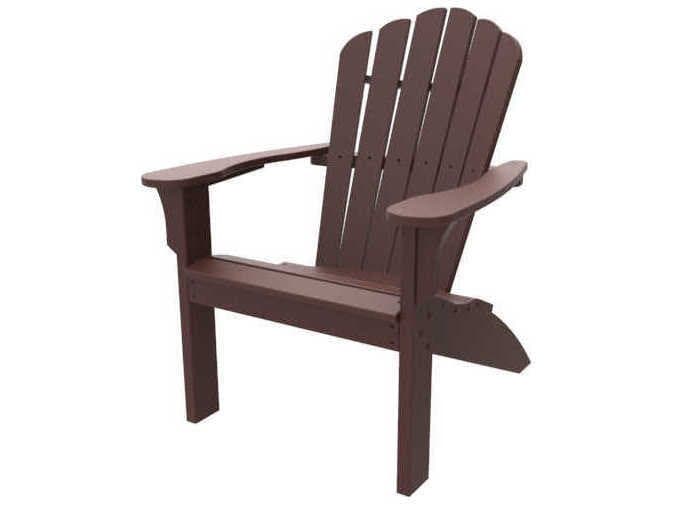 Seaside Casual Coastline Recycled Plastic Outdoor Patio Adirondack Chair