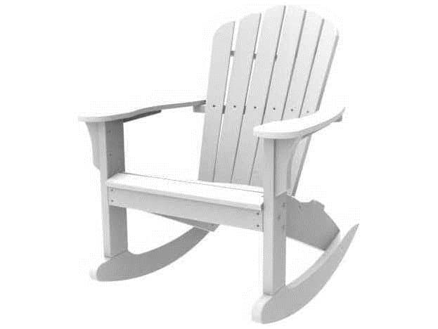Seaside Casual Coastline Recycled Plastic Harbor View Adirondack Rocker