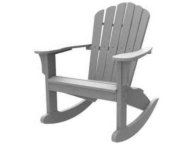Seaside Casual Coastline Recycled Plastic Harbor View Adirondack Rocker