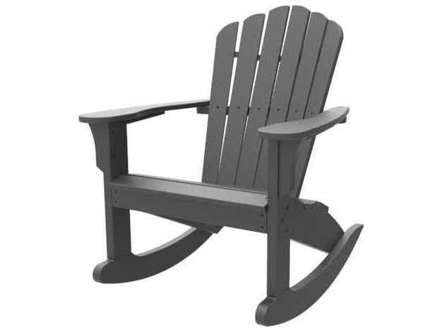 Seaside Casual Coastline Recycled Plastic Harbor View Adirondack Rocker