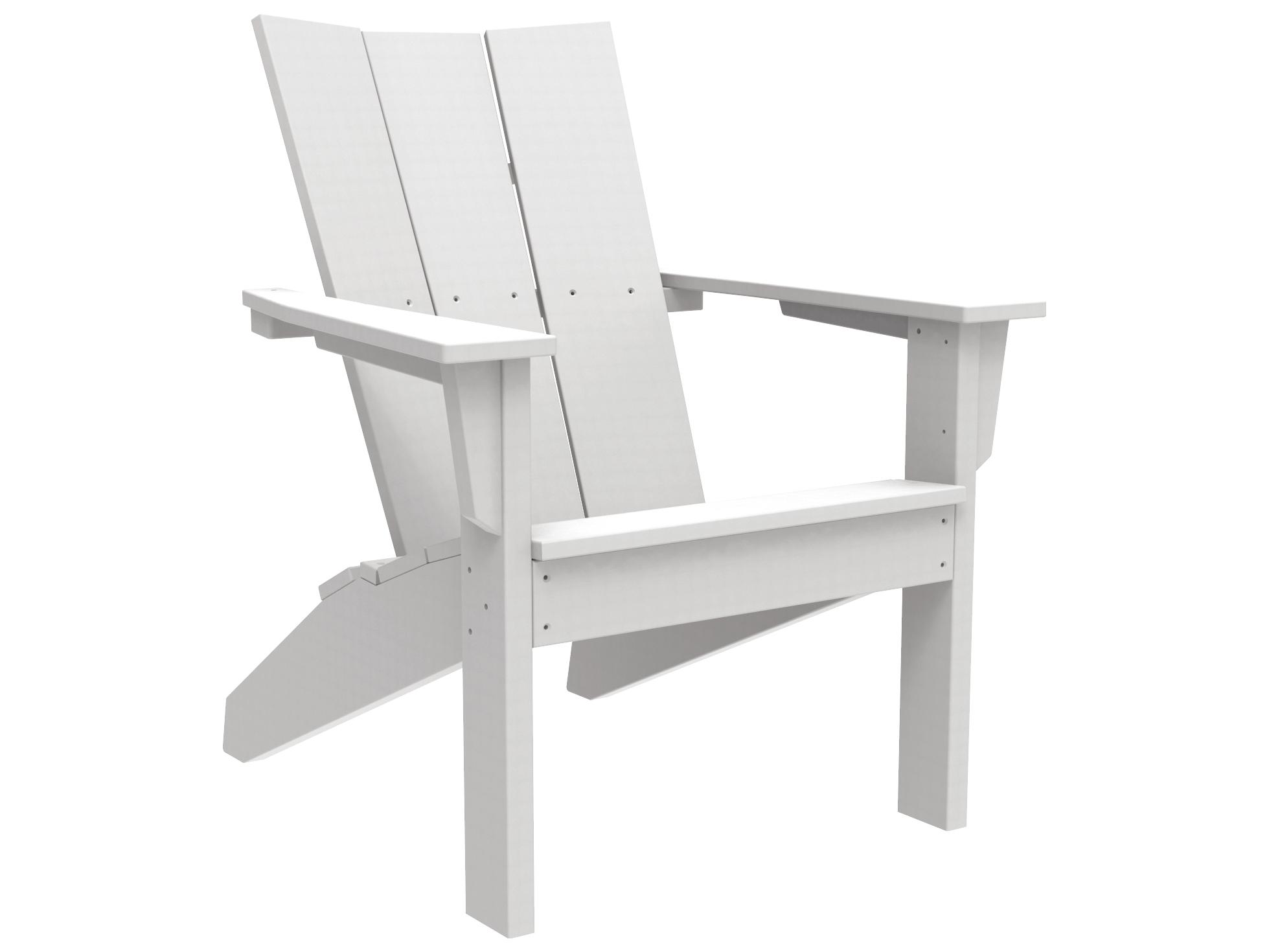 Seaside Casual Coastline Recycled Plastic Monterey Patio Adirondack Chair
