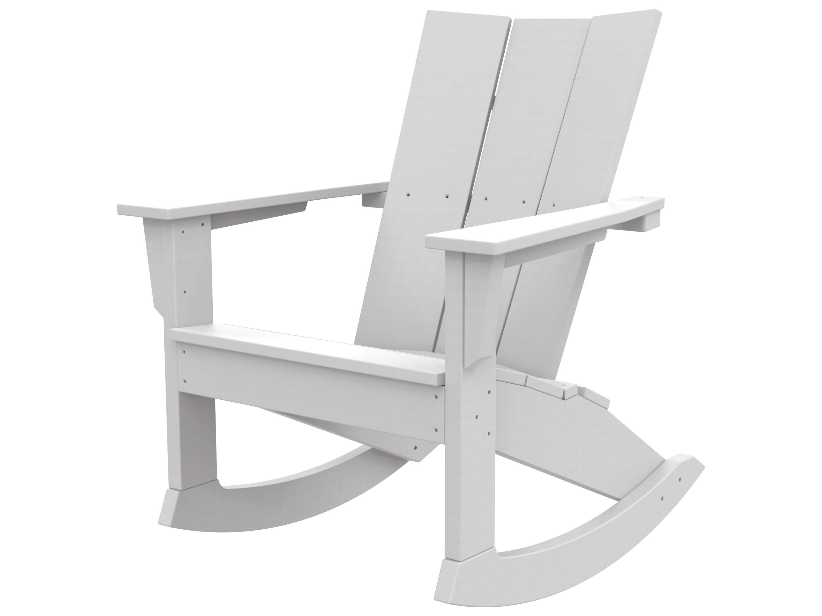 Seaside Casual Coastline Recycled Plastic Monterey Adirondack Rocker Chair