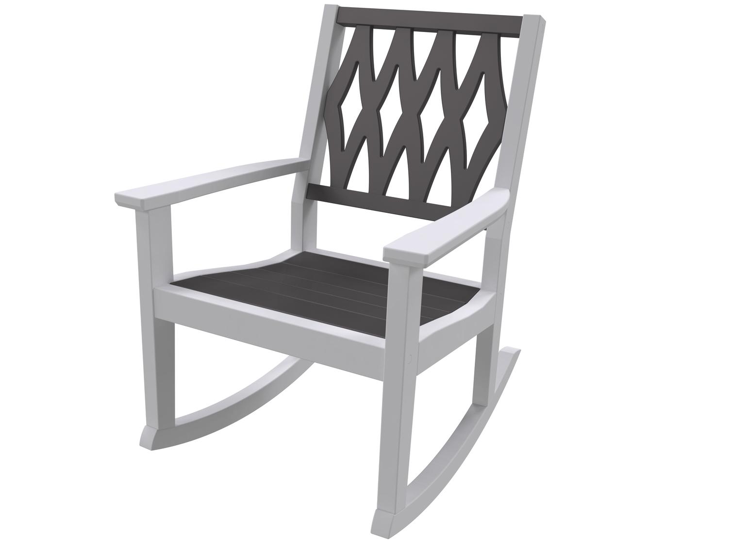 Seaside Casual Greenwich Recycled Plastic Rocker Patio Lounge Chair