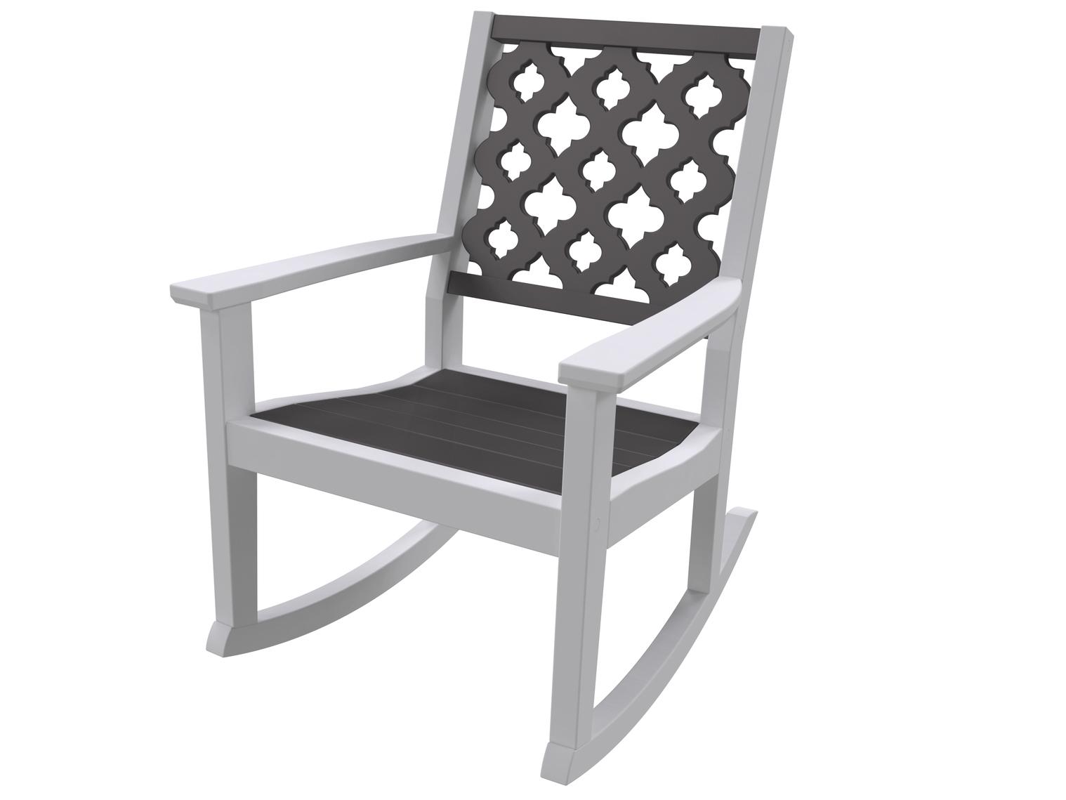 Seaside Casual Greenwich Recycled Plastic Rocker Patio Lounge Chair