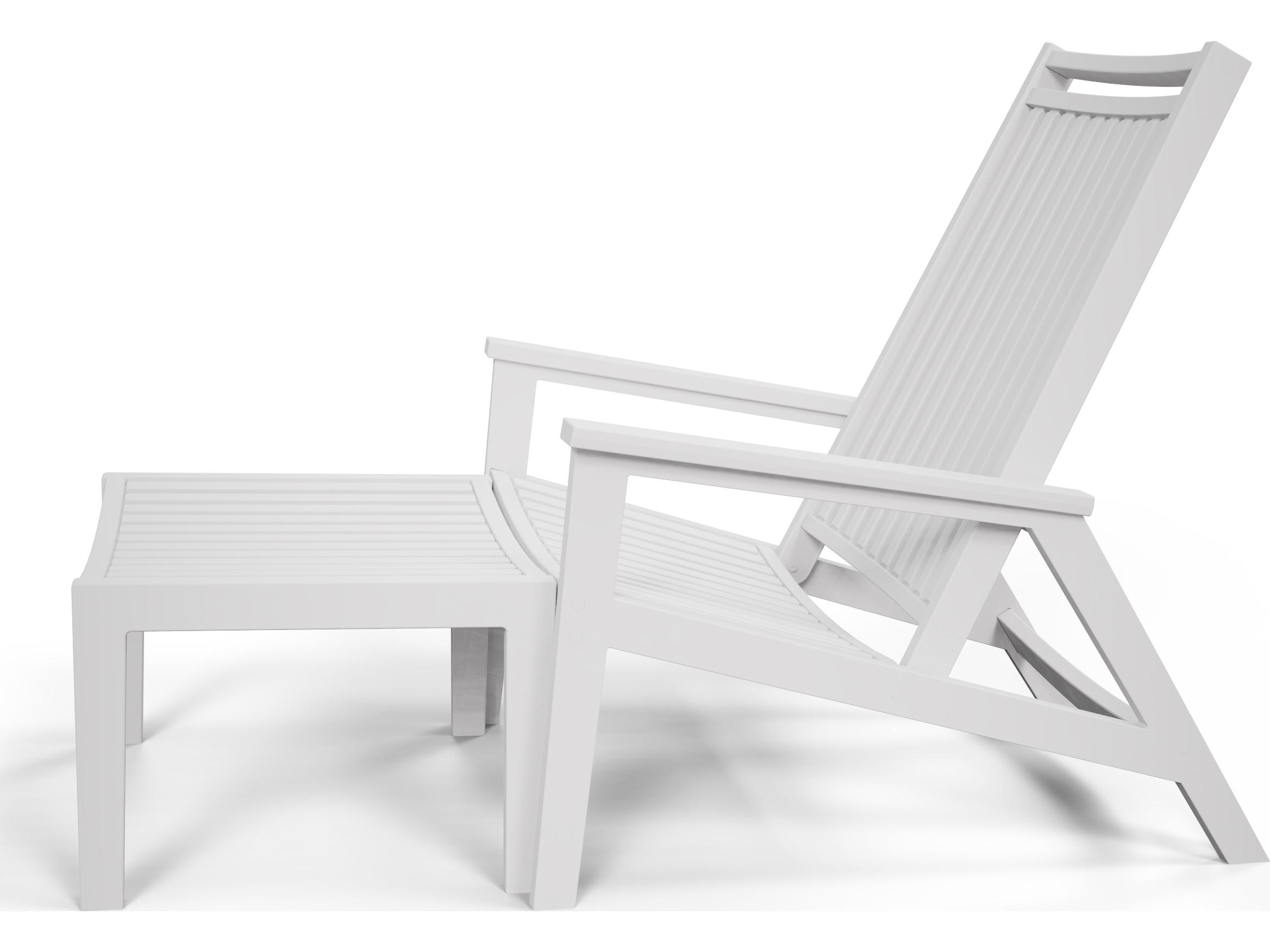 Seaside Casual SUR Recycled Plastic Reclining Lounge Chair