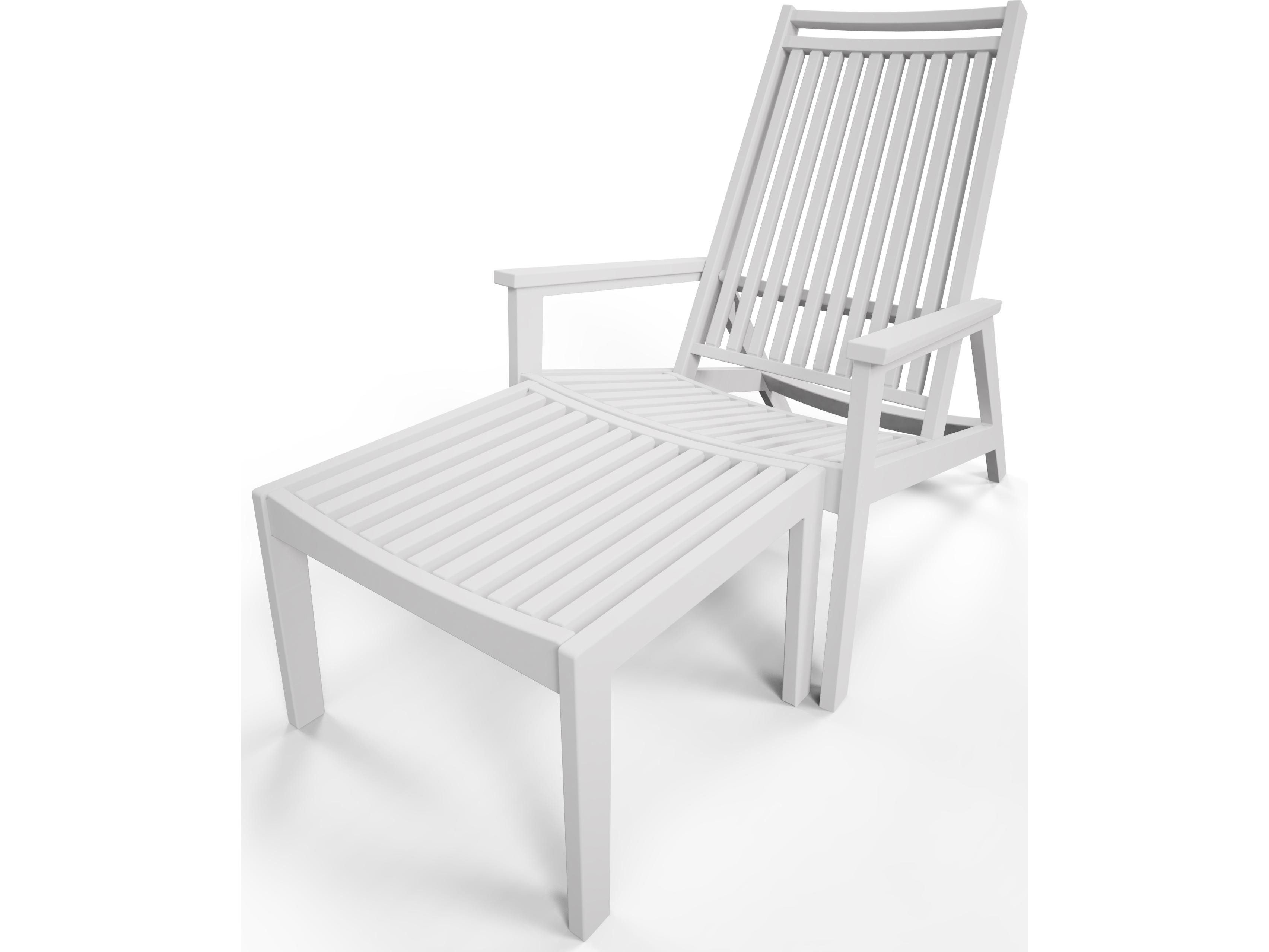 Seaside Casual SUR Recycled Plastic Reclining Lounge Chair