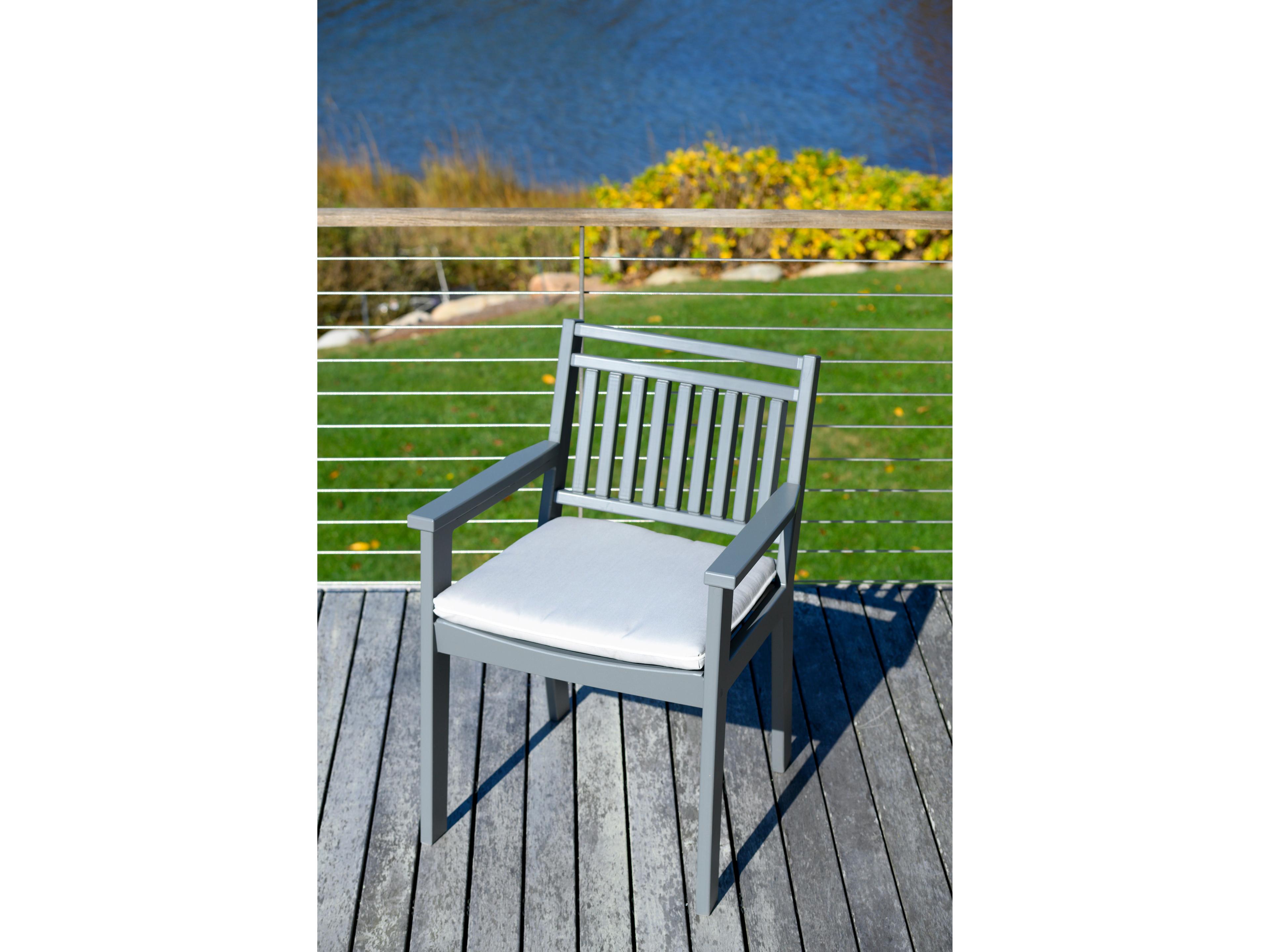 Seaside Casual SUR Recycled Plastic Dining Arm Chair