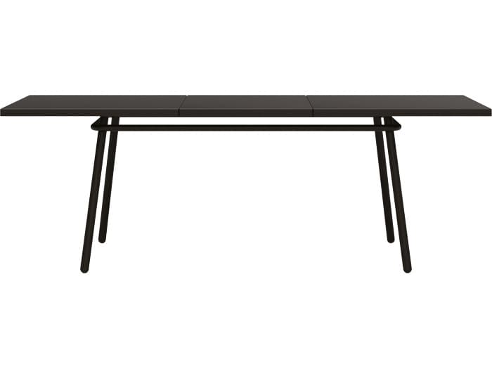 Seaside Casual Via Aluminum AW Rectangular Extendable Patio Dining Table