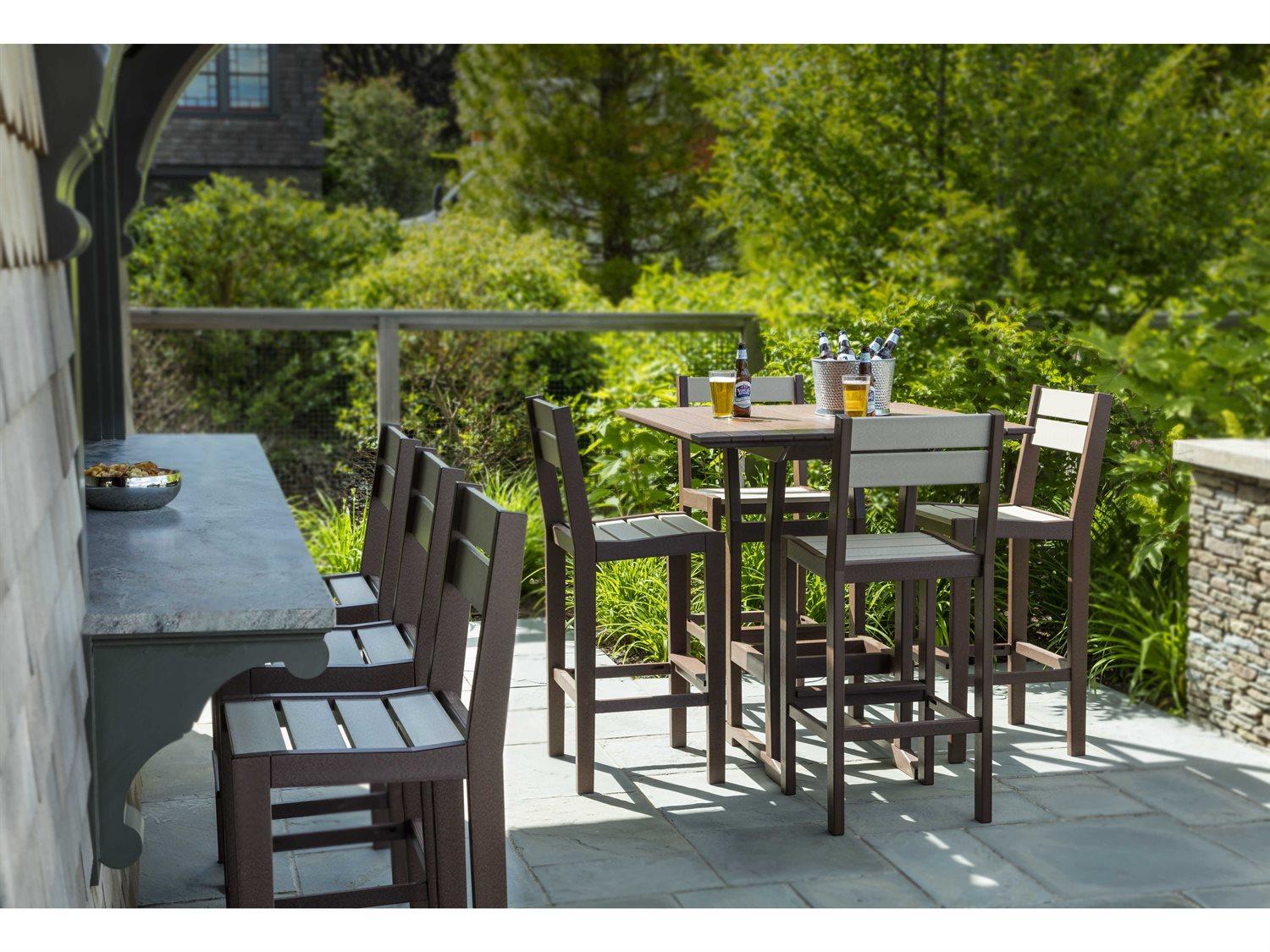 Seaside Casual Coastline Recycled Plastic Bar Set