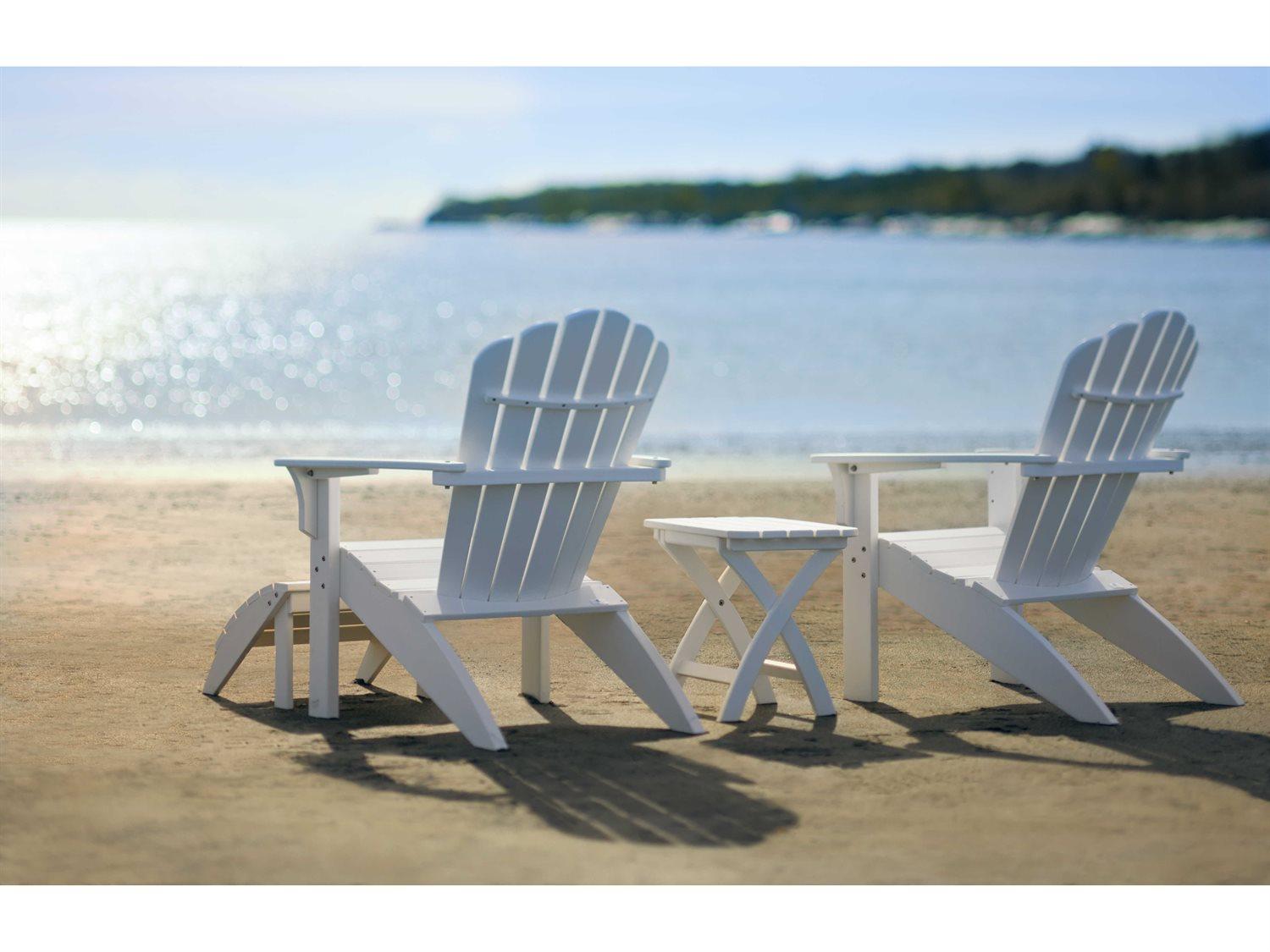 Seaside Casual Coastline Recycled Plastic Patio Lounge Set