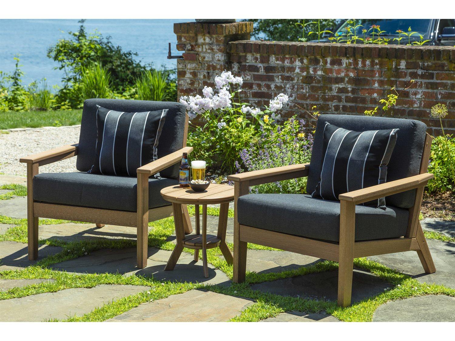 Seaside Casual Dex Recycled Cushion Outdoor Lounge Set