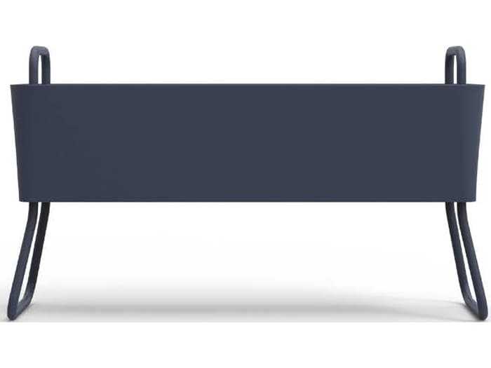 Seaside Casual Via Aluminum Green Mini Planter