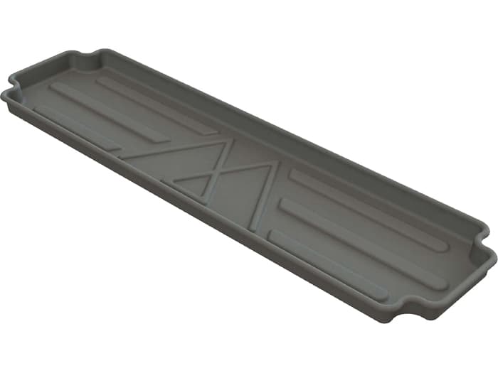 Seaside Casual Via Black Aluminum Green Water Tray