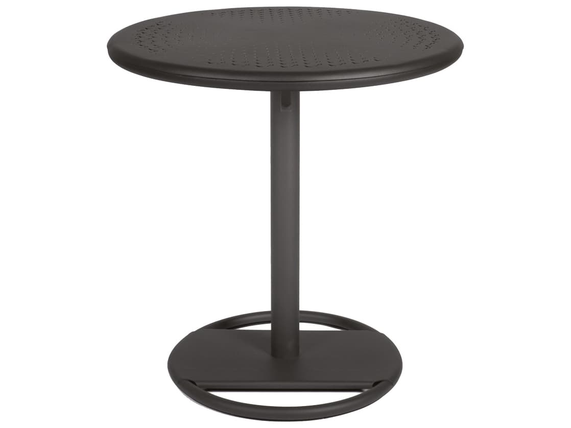 Seaside Casual Via Aluminum Kose Round Patio Bistro Table