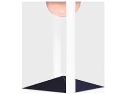 Seaside Casual La Lampe Aluminum Solar Small Parc