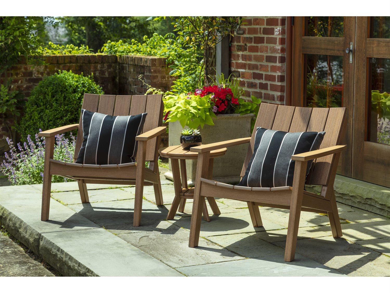 Seaside Casual Mad Recycled Plastic Outdoor Lounge Set