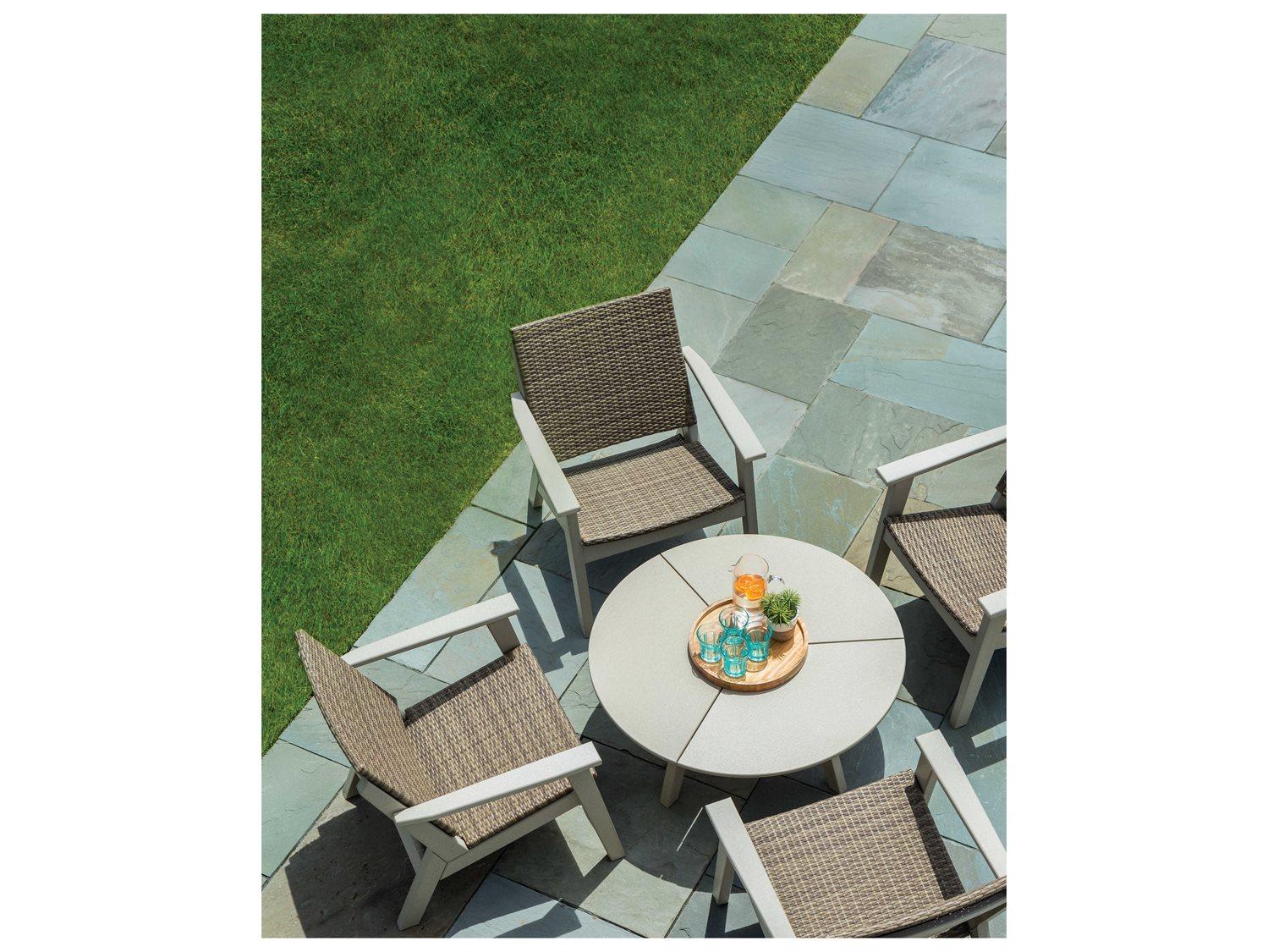 Seaside Casual Mad Recycled Plastic Outdoor Lounge Set