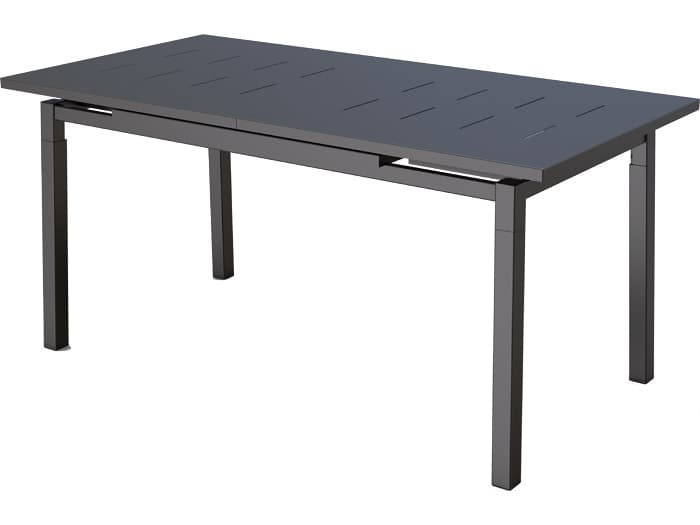 Seaside Casual Via Aluminum Rectangular Long Patio Dining Table