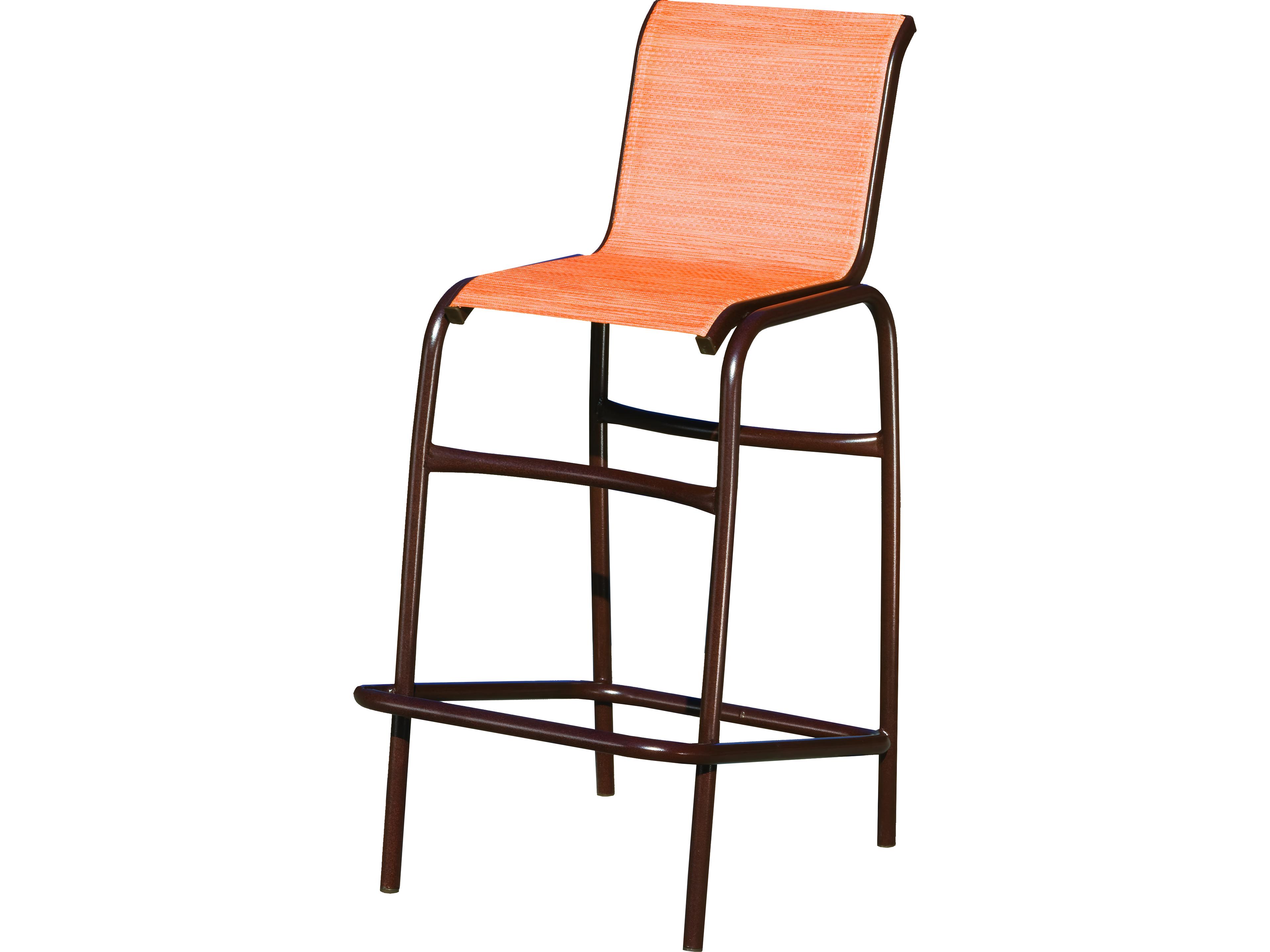 Suncoast Sanibel Sling Aluminum Outdoor Patio Bar Stool