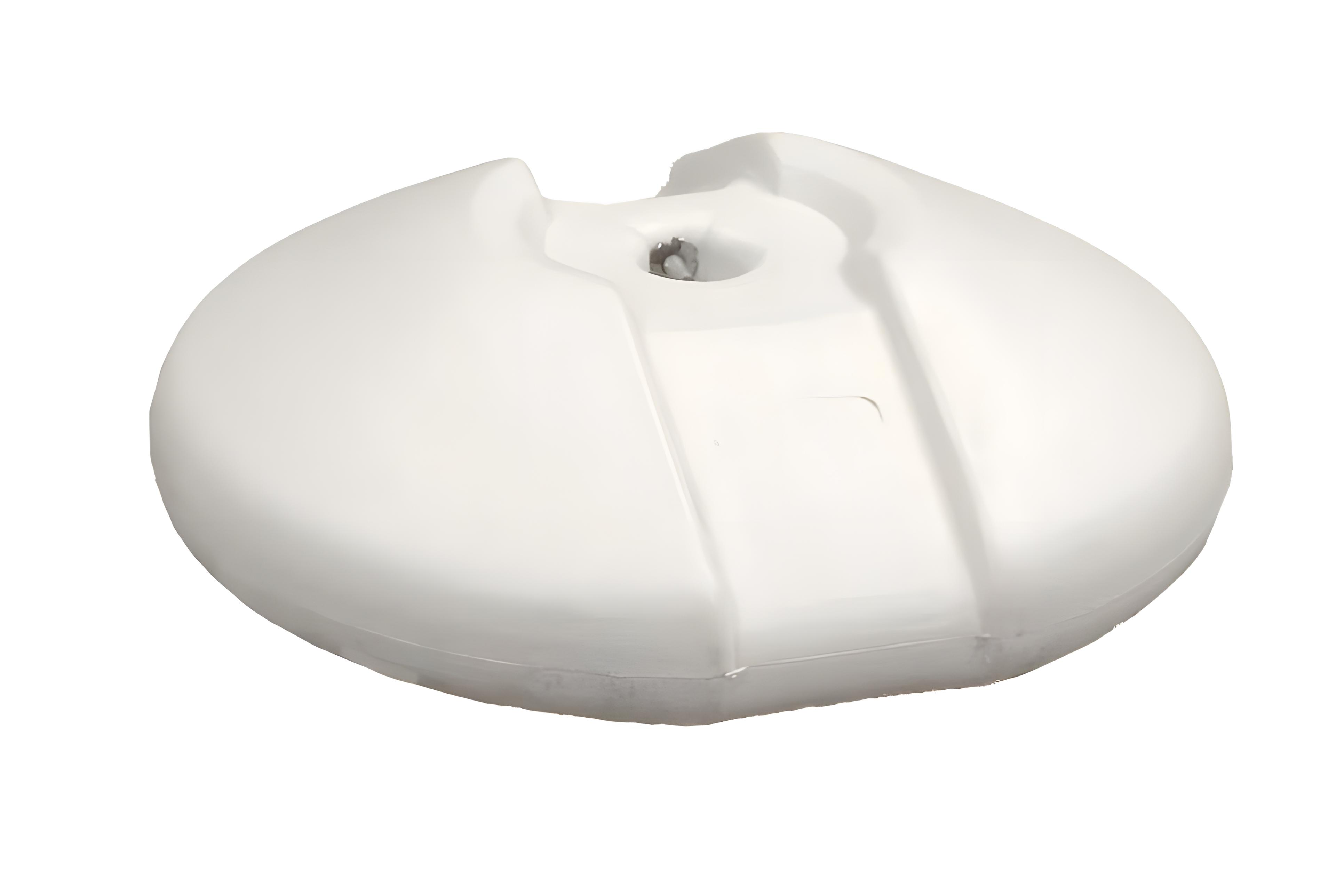Suncoast White Resin 50 lb Umbrella Base