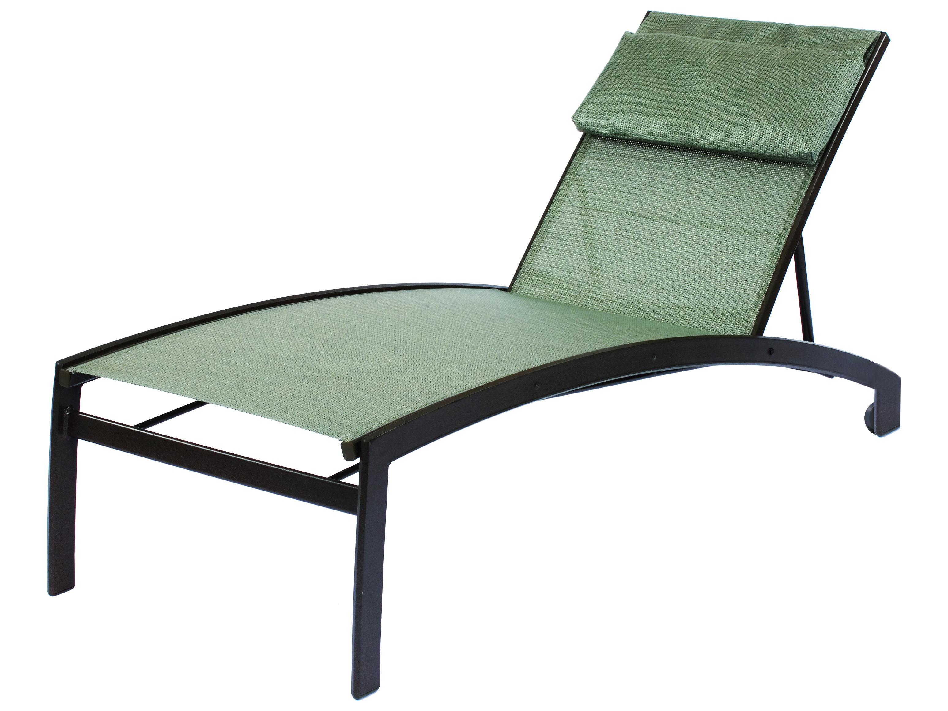 Suncoast Vision Sling Aluminum Outdoor Chaise